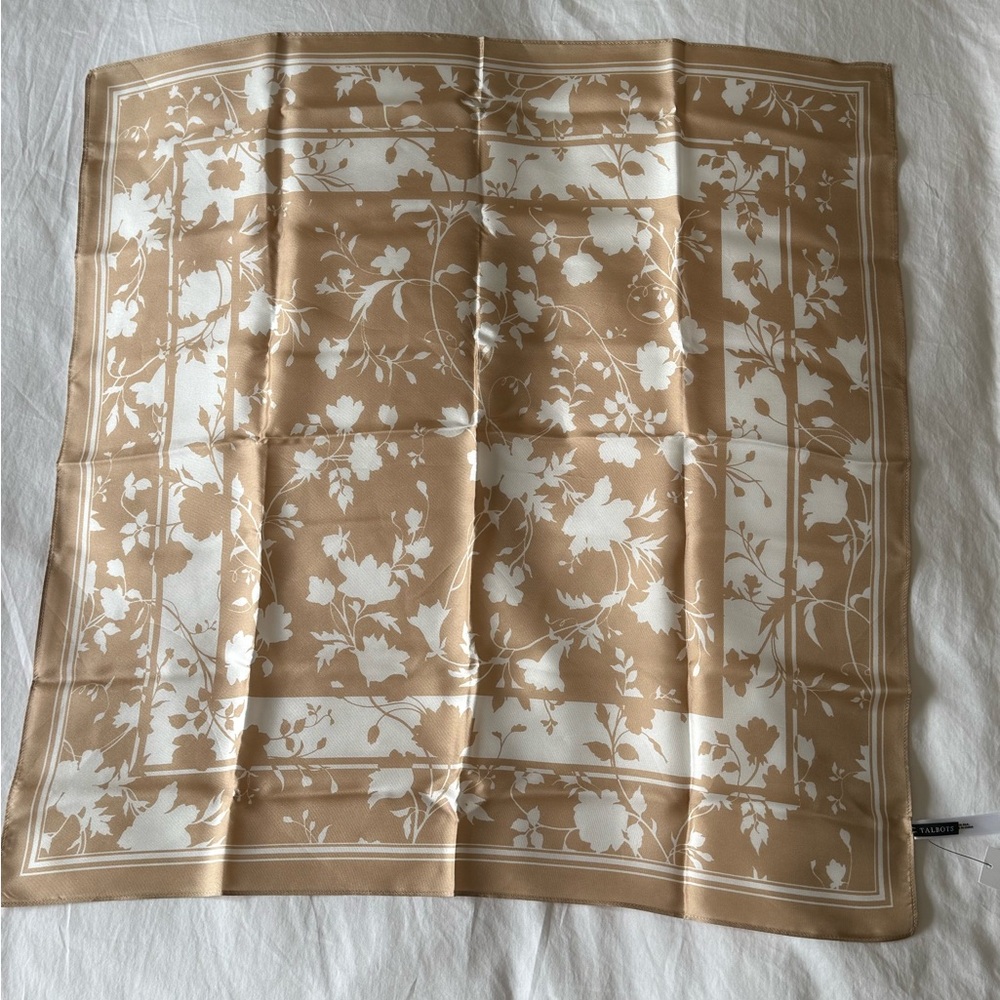 Talbots Silk Scarf - Picture 2 of 4